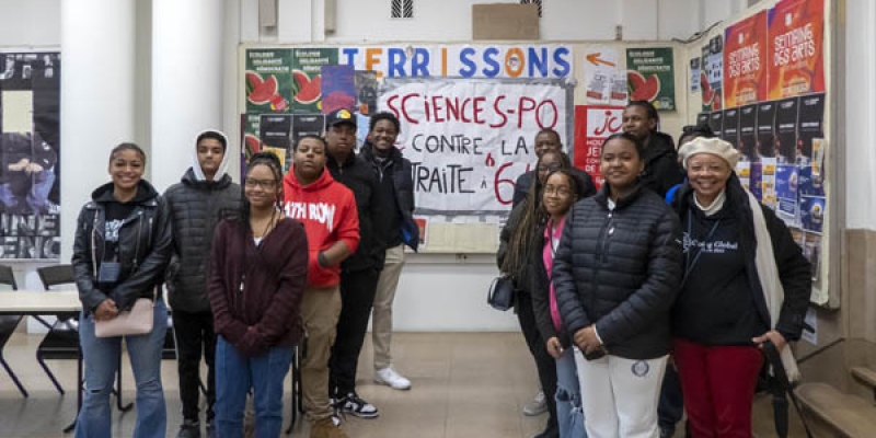 Entrée to Black Paris Cultural Awareness